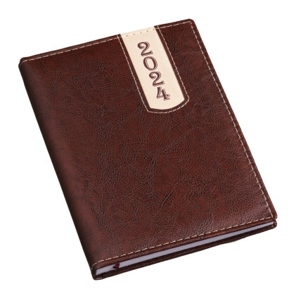 Agenda Couro Sintético 2026 Personalizada