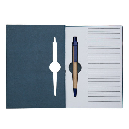 Bloco de Anotação Ecológico Com Caneta