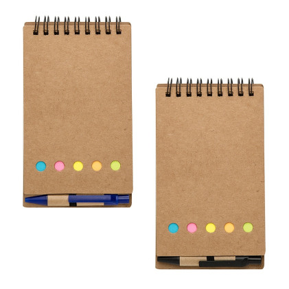 Bloco para anotações em Papel Kraft