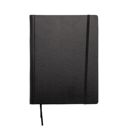 CADERNETA DE COURO SINTÉTICO PERSONALIZADA 