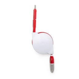 Cabo de Dados Retrátil 3 em 1 Personalizado