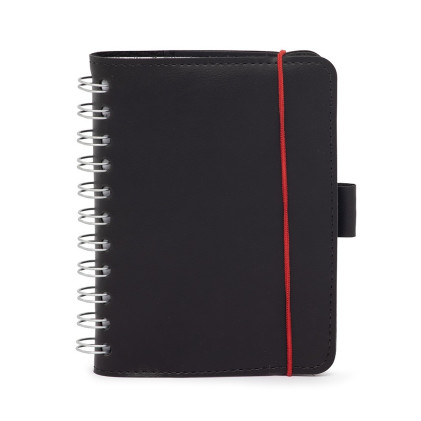 CADERNETA DE COURO SINTÉTICO PERSONALIZADA – BRINDE CORPORATIVO ELEGANTE