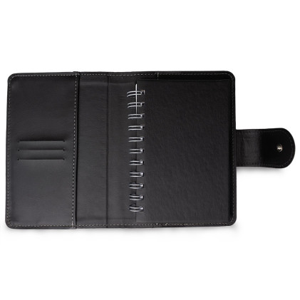 Caderneta de Couro Sintético Personalizada – Brinde Corporativo Premium