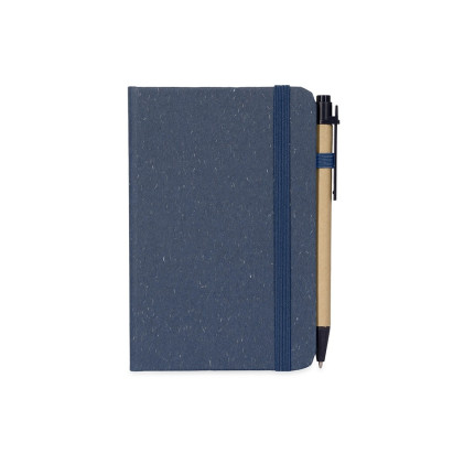 Caderneta Palha de Trigo com Caneta Personalizada