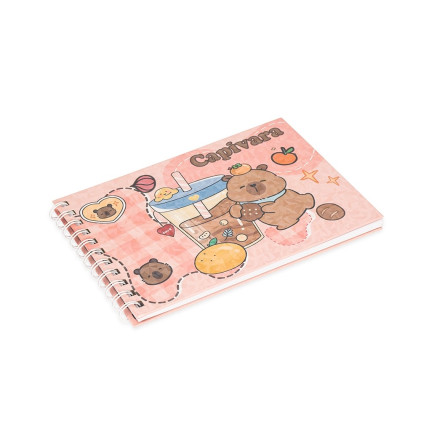 Caderno Para Colorir Capivara Personalizado