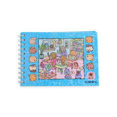 Caderno Para Colorir Desenho Animado Promocional