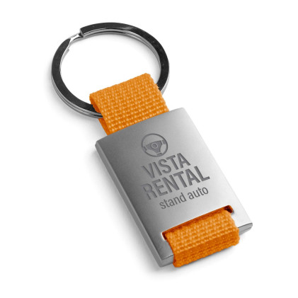 Chaveiro em Metal e Webbing Personalizado