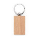 Chaveiro Retangular em Madeira Personalizado