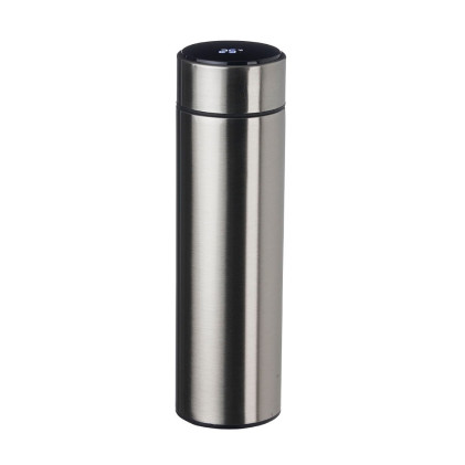 Garrafa Térmica de Inox 450 ml com Display de Led