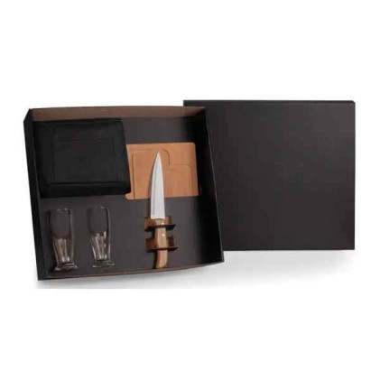 Kit Churrasco com Copos Personalizado