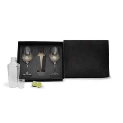 Kit para Drinks C/ Coqueteleira Personalizado