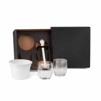 Kit Whisky com Balde 4 Pçs Personalizado 