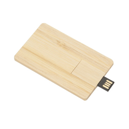 Pen drive  pen card madeira 8 gb  para brinde