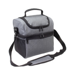 Bolsa térmica dupla 12l com logotipo