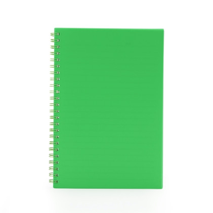 Caderno a5 plástico para brinde
