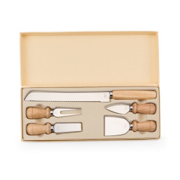 Kit talheres para queijo com 5 peças  para brinde