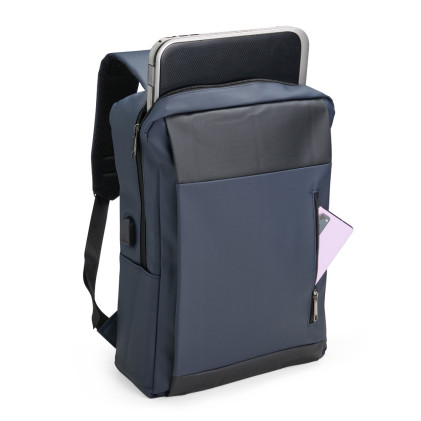 Mochila PU Impermeável Antifurto Personalizada