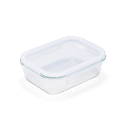 Marmita de vidro 600ml com logotipo