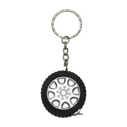 Trena chaveiro pneu brilhante  para brinde