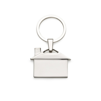 Chaveiro formato casa brilhante  para brinde