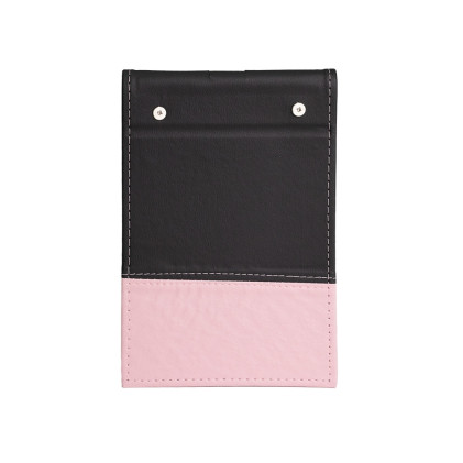 Bloco de Anotações em Couro Sintético e Porta Caneta Personalizado