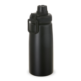 Squeeze 750ml inox com alça com logotipo
