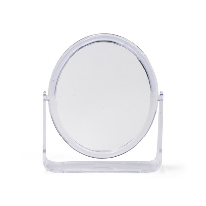 Espelho de mesa oval plástico personalizado